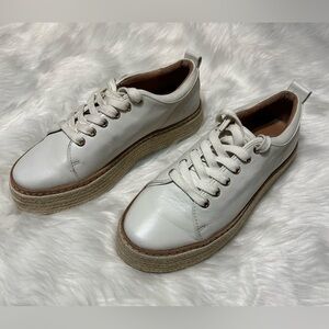 Alias Mae Elegant Cream Platform Sneakers